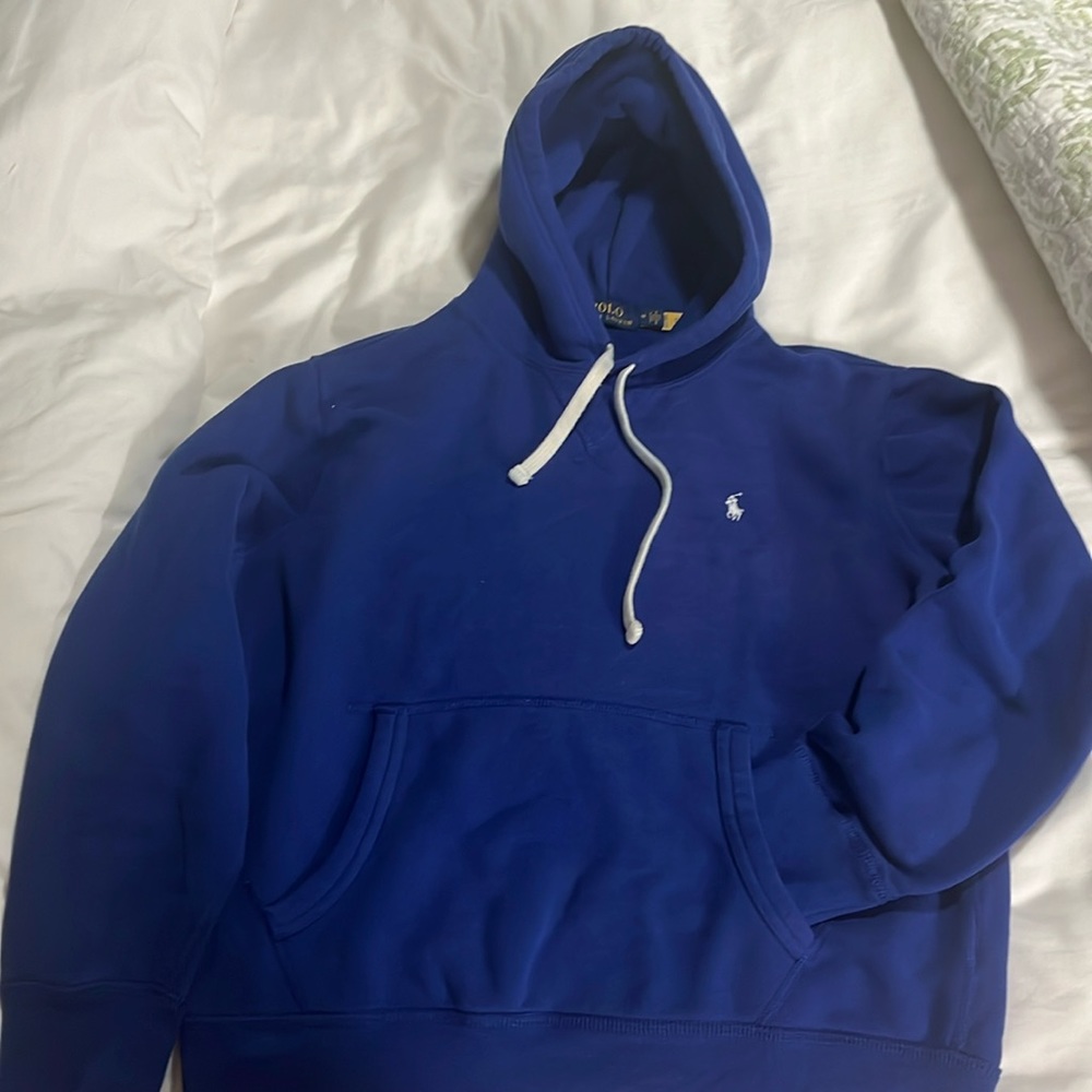 Polo Ralph Lauren Royal Blue Hoodie size Medium